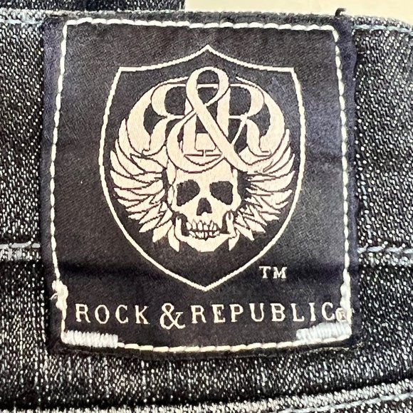 Rock & Republic Kasandra Mid Rise Jeans Size 30 Waist - Picture 10 of 16